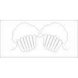 cupcake border 001